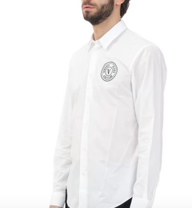 Camisa Versace Jeans Couture para Hombre blanca
